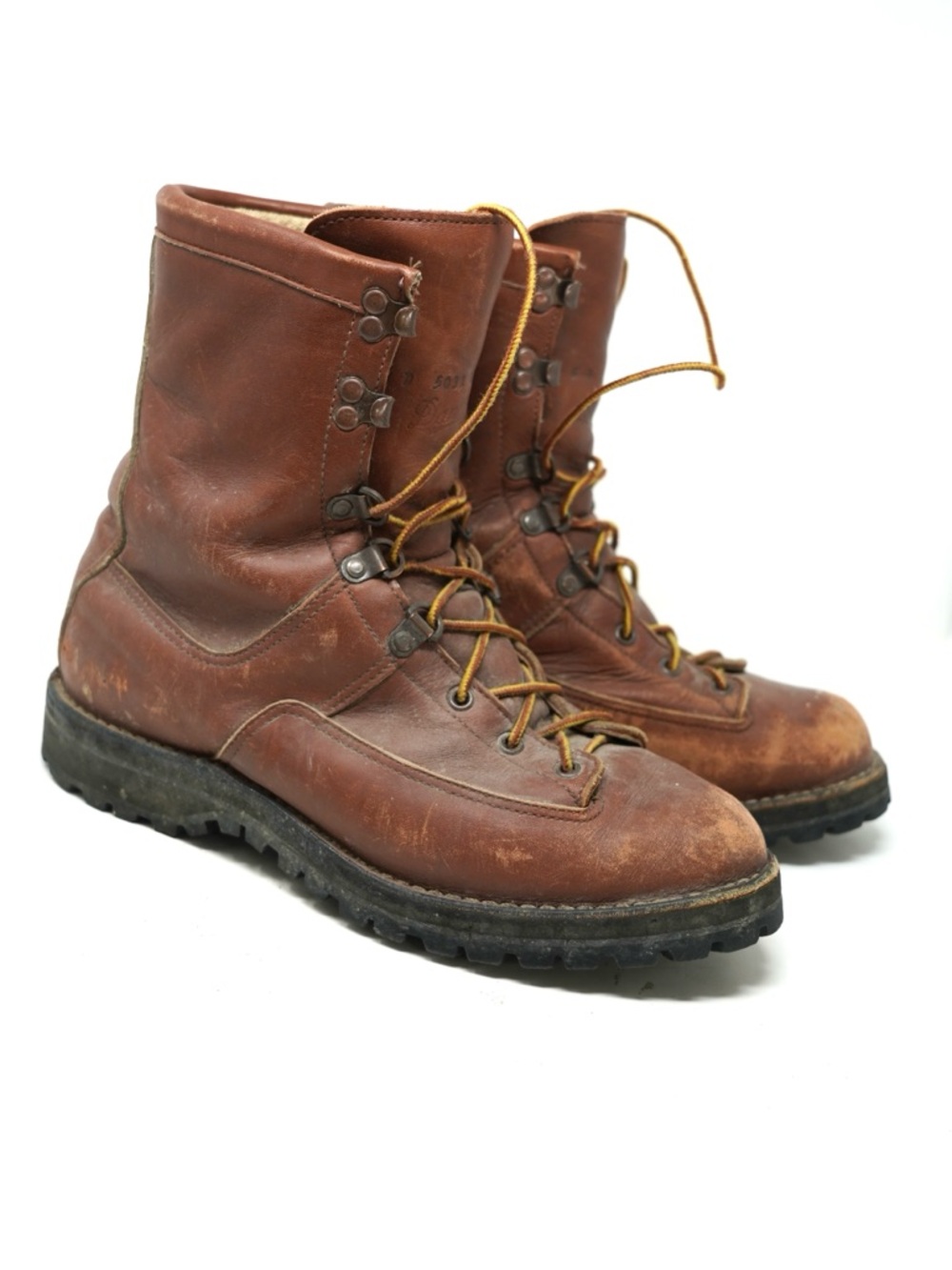 Danner Boots Men’s Size 9 D 5032 Brown Leather Gore Tex Lace Up Work Hiking